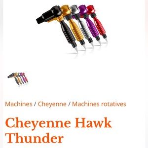 Machine à tattoo Cheyenne Hawks avec boîte d’alimentation